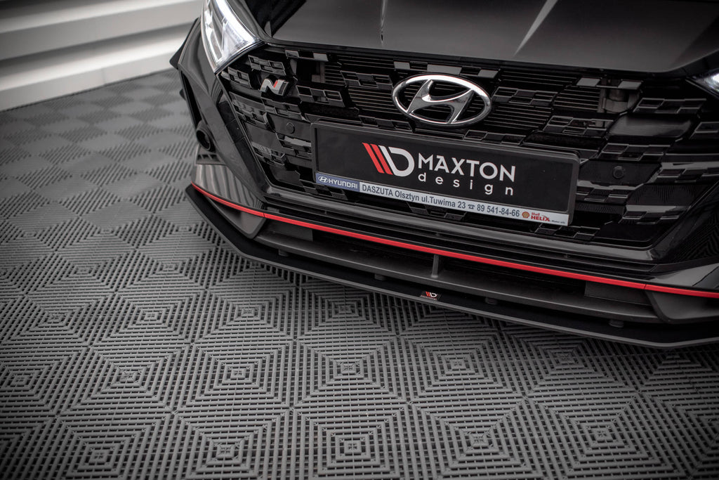 Maxton Design Street Pro Street+ Spoilerlippe Front Ansatz passend für Hyundai I20 N Mk3