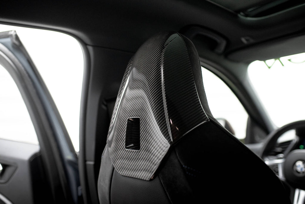 Maxton Design Prepreg Carbon Fiber Headrests BMW 1er F40 M135i für BMW 1er F40
