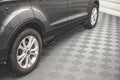 Maxton Design Street+ Seitenschweller Leisten passend für Ford Escape Mk3 schwarz Hochglanz
