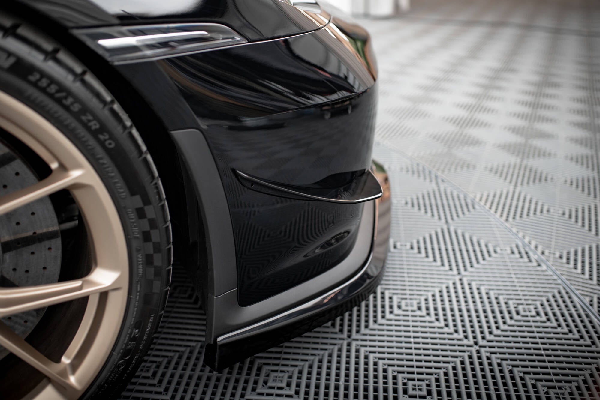 Maxton Design Stoßstangen Flaps Wings vorne Canards passend für Porsche 911 992 GT3