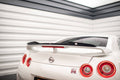 Maxton Design Spoiler CAP passend für Nissan GTR R35 Facelift schwarz Hochglanz