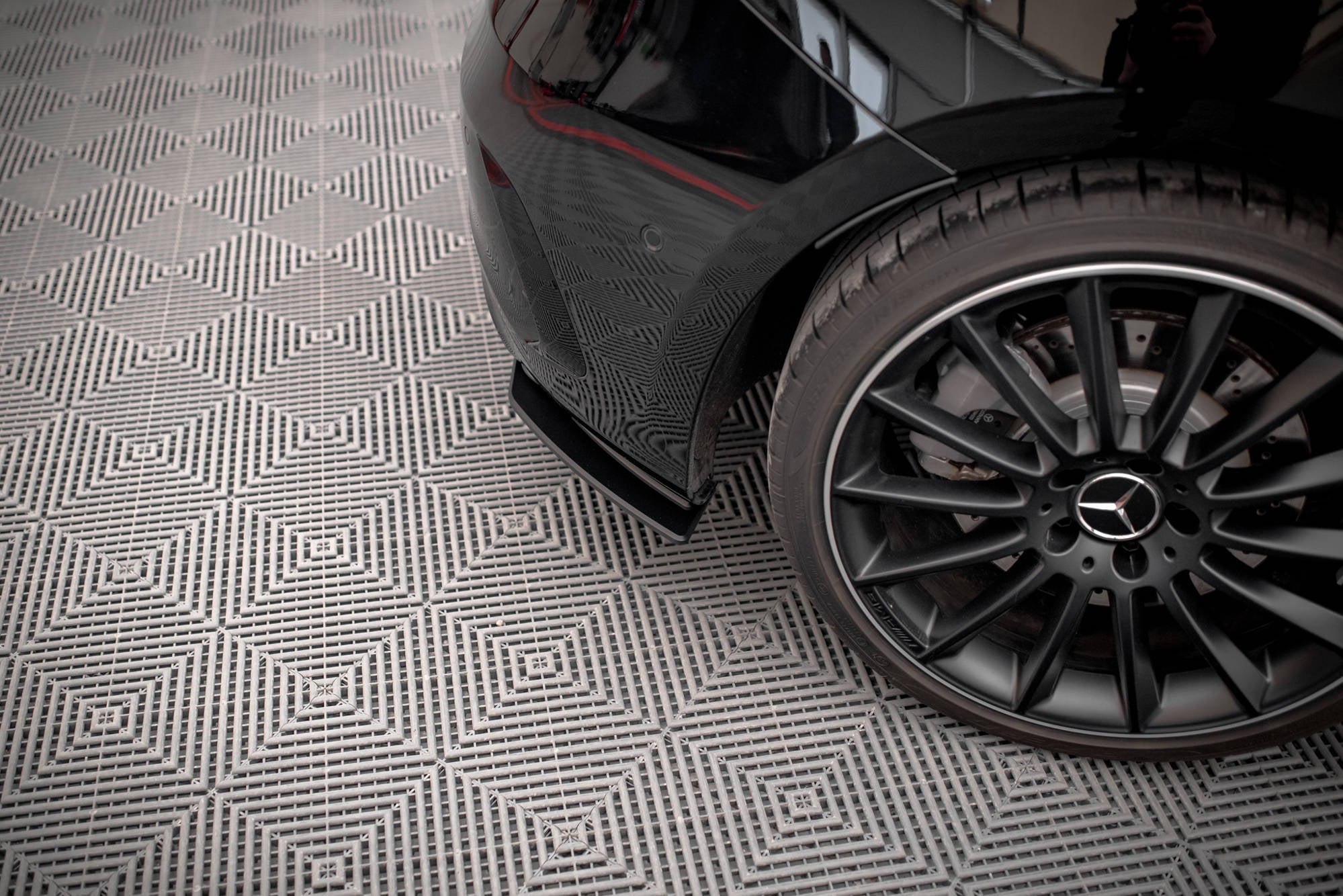 Maxton Design Street Pro Heckschürze passend für Mercedes A35 AMG Hatchback Aero Pack W177