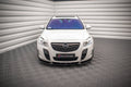 Maxton Design Street+ Spoilerlippe Front Ansatz V.2 passend für Opel Insignia OPC Mk1 schwarz Hochglanz