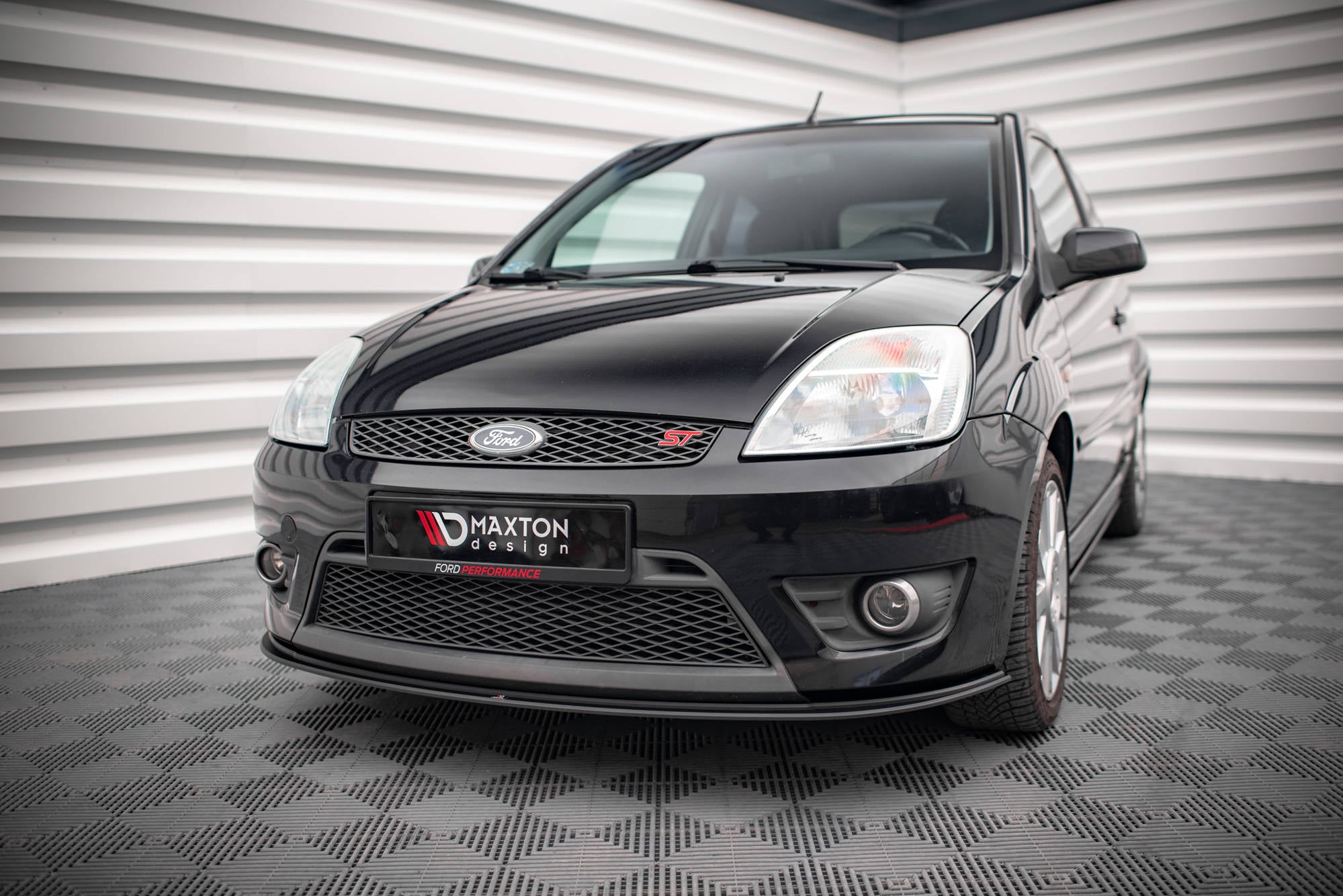 Maxton Design Street Pro Street+ Spoilerlippe Front Ansatz passend für Ford Fiesta ST Mk6