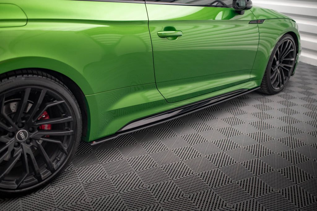 Maxton Design Street Pro Street+ Seitenschweller Leisten passend für Audi RS5 Coupe F5 Facelift