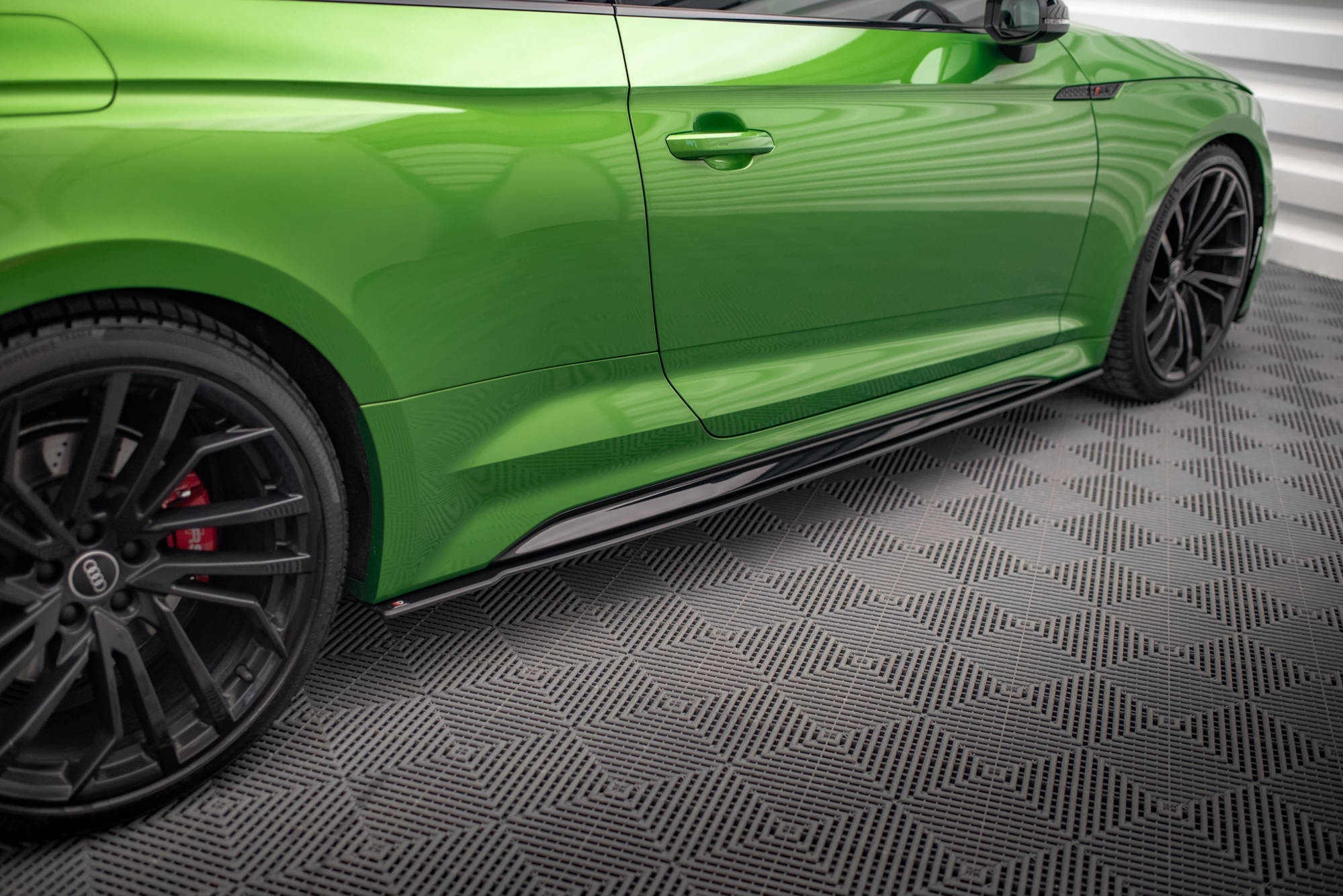 Maxton Design Street Pro Street+ Seitenschweller Leisten passend für Audi RS5 Coupe F5 Facelift