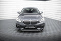Maxton Design Street+ Spoilerlippe Front Ansatz V.2 passend für BMW 1er F40 schwarz Hochglanz