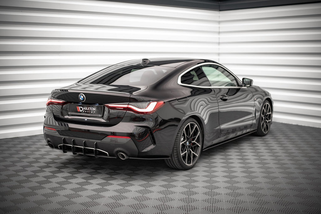 Maxton Design Street Pro Heck Ansatz Flaps Diffusor passend für BMW 4er M-Paket G22 / G23 / G22 Facelift / G23 Facelift