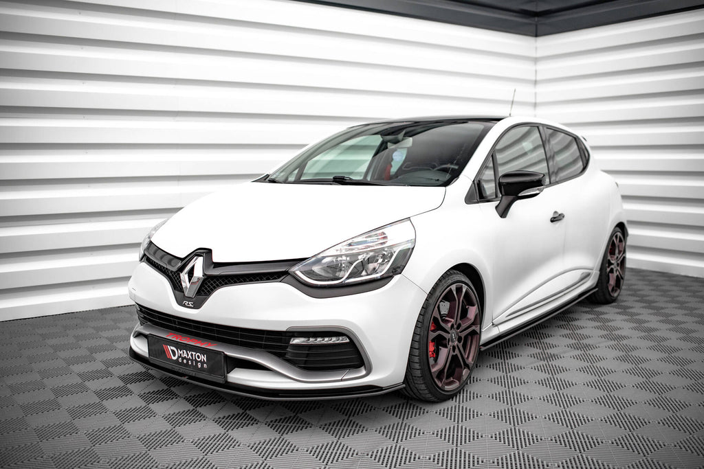 Maxton Design Street Pro Street+ Spoilerlippe Front Ansatz passend für Renault Clio RS Mk4