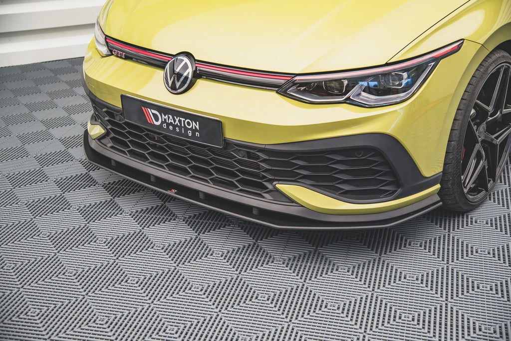 Maxton Design Street Pro Street+ Spoilerlippe Front Ansatz passend für VW Golf GTI Clubsport Mk8