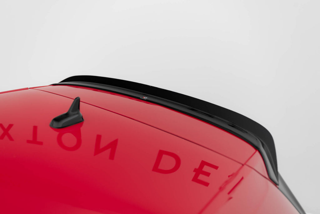 Maxton Design Spoiler CAP V.1 passend für VW Golf R / R-Line / GTI / GTD Mk7 / Mk7 Facelift schwarz Hochglanz