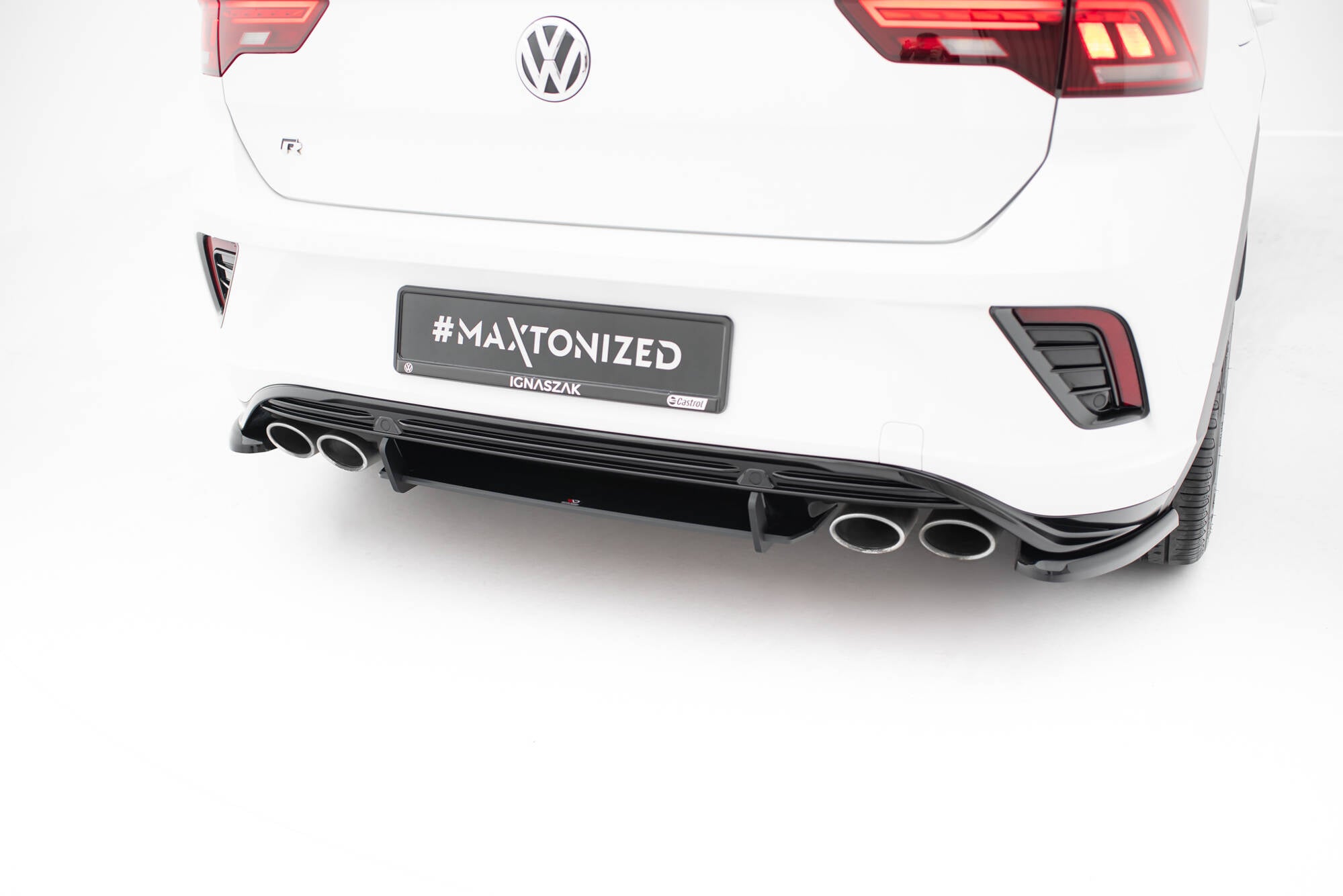 Maxton Design Street Pro Heckschürze passend für VW T-Roc R Mk1