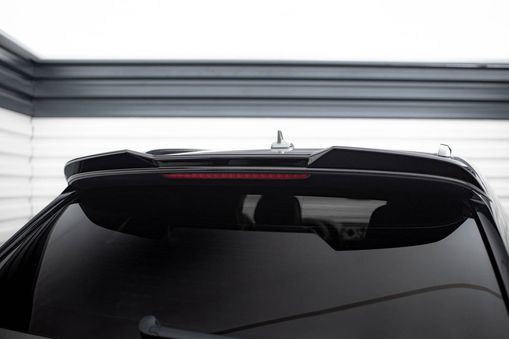 Maxton Design Höher Spoiler CAP 3D passend für Bentley Bentayga Mk1 schwarz Hochglanz