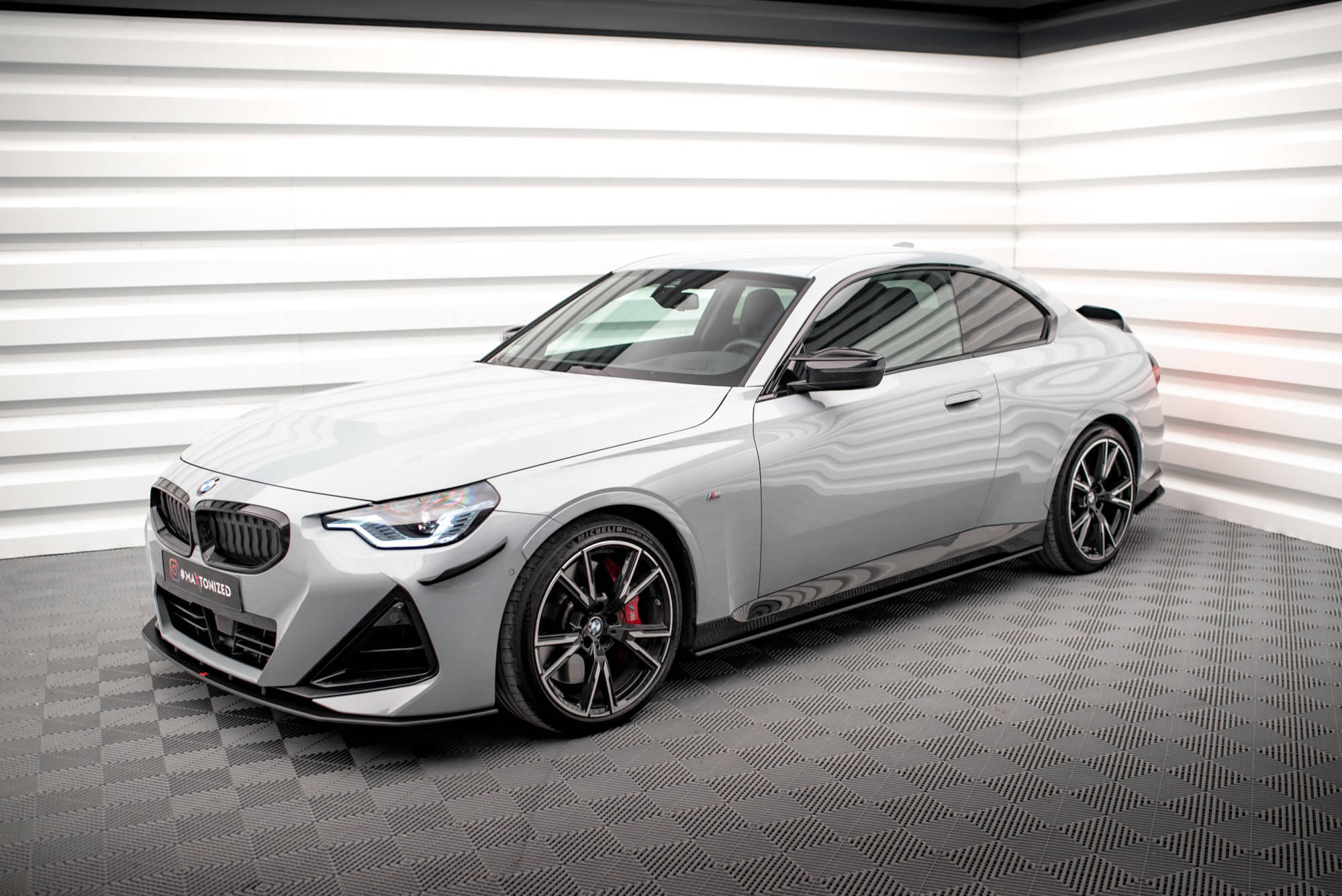 Maxton Design Street Pro Street+ Seitenschweller Leisten passend für BMW 2 Coupe M-Paket / M240i G42