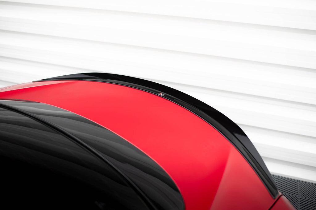 Maxton Design Spoiler CAP passend für Lexus LC 500 schwarz Hochglanz