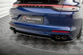 Maxton Design Street+ Mittlerer Diffusor RACE passend für Porsche Panamera GTS Sport Turismo 971 Facelift schwarz Hochglanz