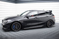 Maxton Design Street+ Seitenschweller Leisten passend für BMW M135i M-Performance F40 schwarz Hochglanz