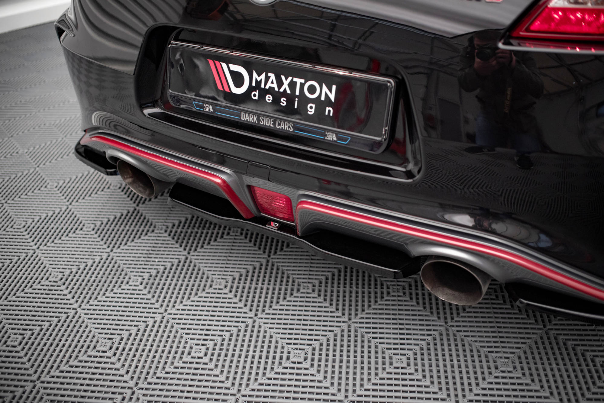 Maxton Design Heckansatz Nissan 370Z Nismo Facelift schwarz Hochglanz für Nissan 370Z Nismo