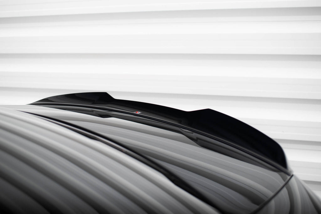 Maxton Design Spoiler CAP 3D passend für Mercedes-Benz E AMG-Line / E53 AMG Limousine W214 schwarz Hochglanz