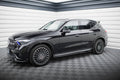 Maxton Design Street+ Seitenschweller Leisten passend für Mercedes-Benz GLC AMG-Line X254 schwarz Hochglanz