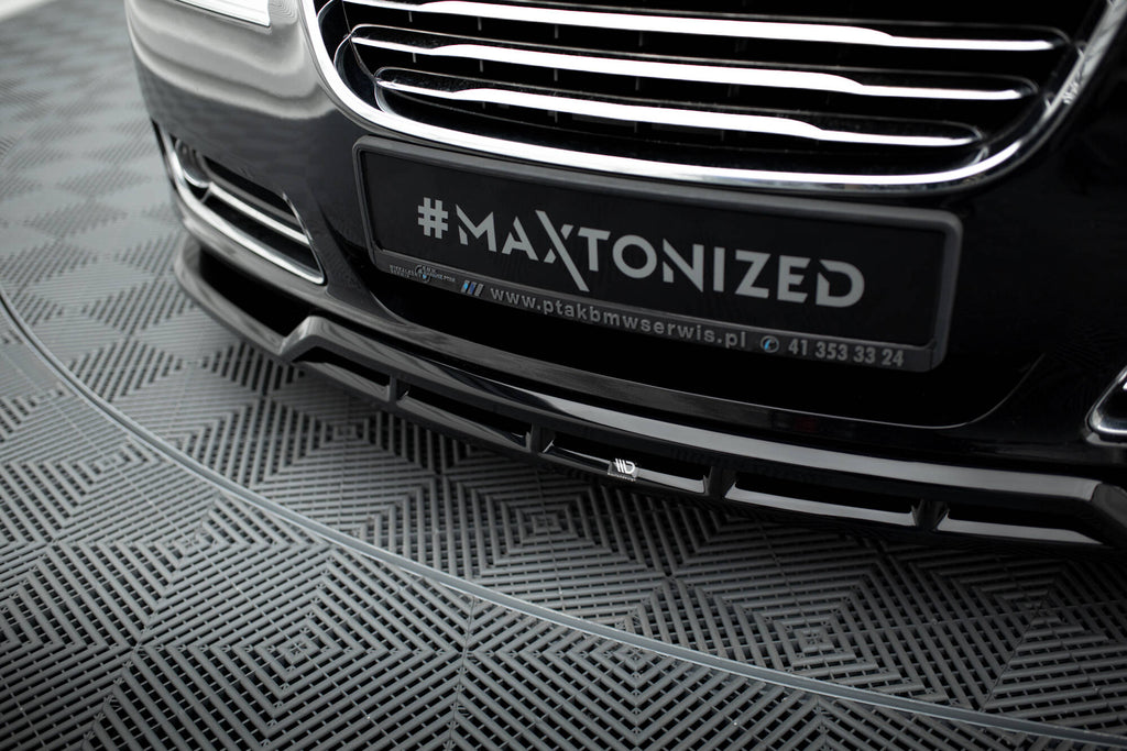 Maxton Design Street+ Spoilerlippe Front Ansatz passend für Chrysler 300 Mk2 schwarz Hochglanz