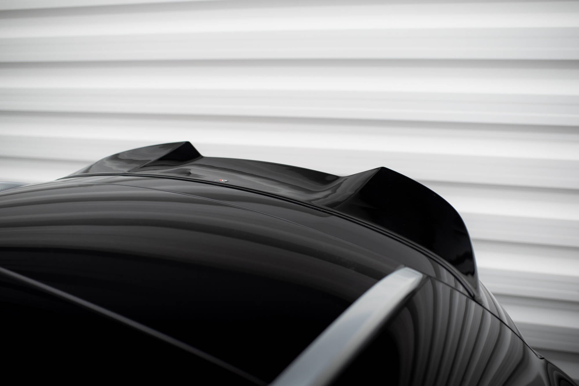 Maxton Design Spoiler CAP 3D passend für Mercedes-Benz GLC AMG-Line X254 schwarz Hochglanz