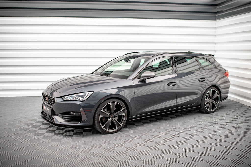 Maxton Design Street Pro Street+ Seitenschweller Leisten passend für Cupra Leon ST / Hatchback Mk1 / Mk1 Facelift