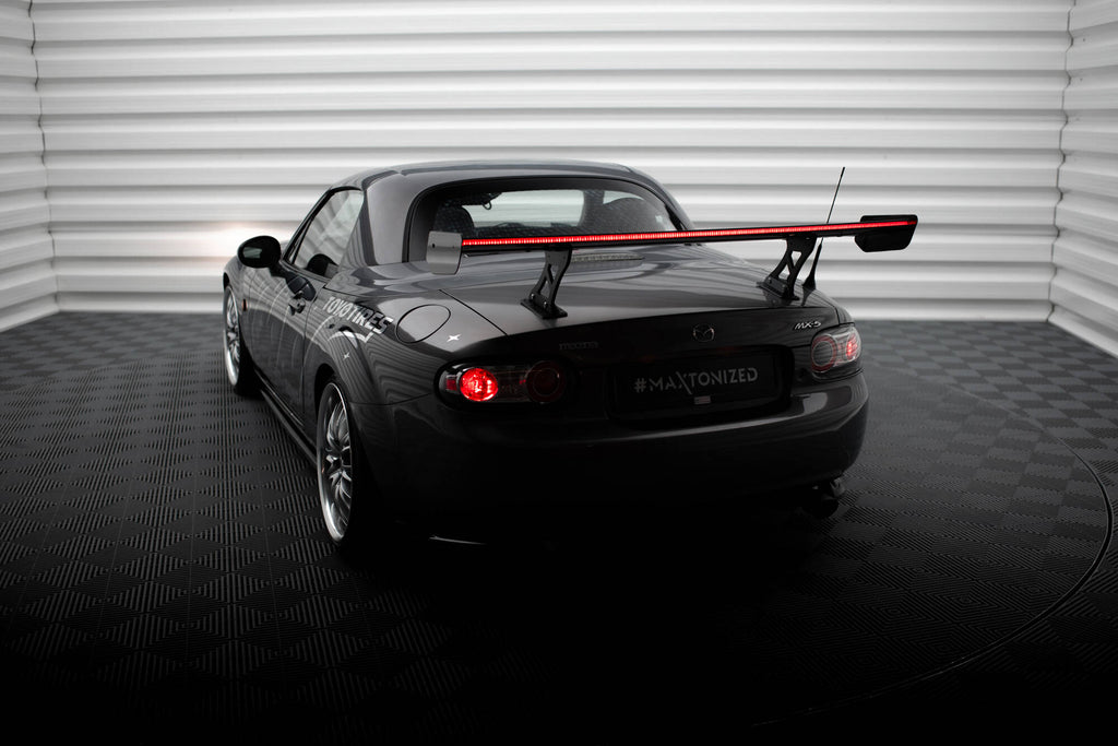 Maxton Design Carbon Spoiler+ LED Mazda MX5 Hardtop NC(MK3) für Mazda MX-5 Mk3 (NC)