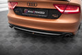 Maxton Design Heckansatz Audi A7 S-Line C7 schwarz Hochglanz für Audi A7
