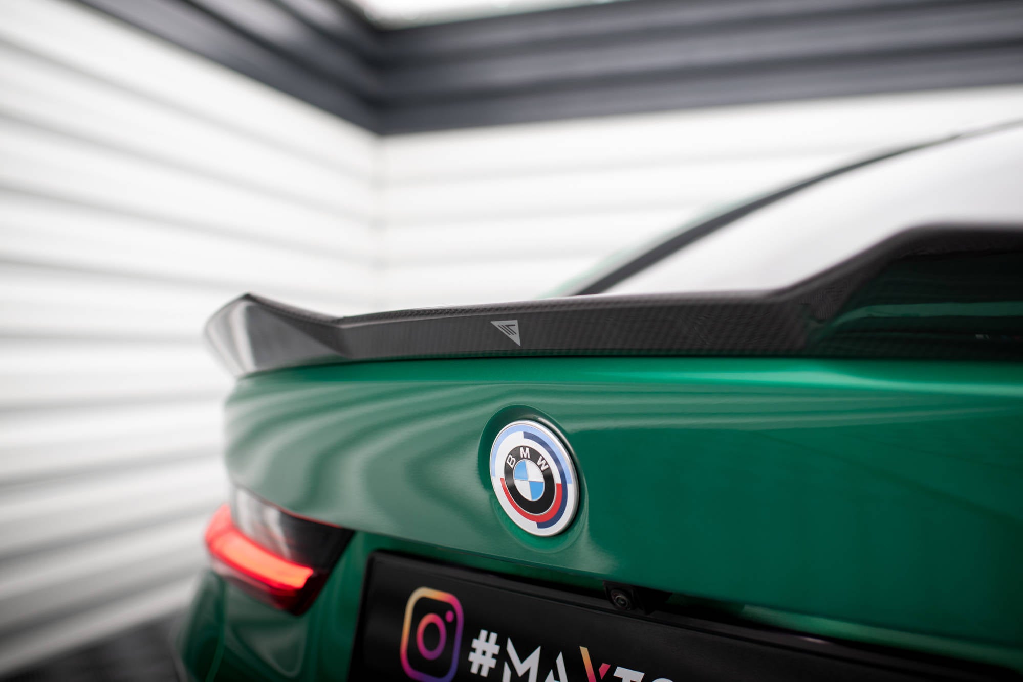 Maxton Design Prepreg Carbon Fiber Heckklappenspoiler BMW M3 G80 / M340i G20 / 3 M-Paket G20 / 3 Standard G20 für BMW 3er G20