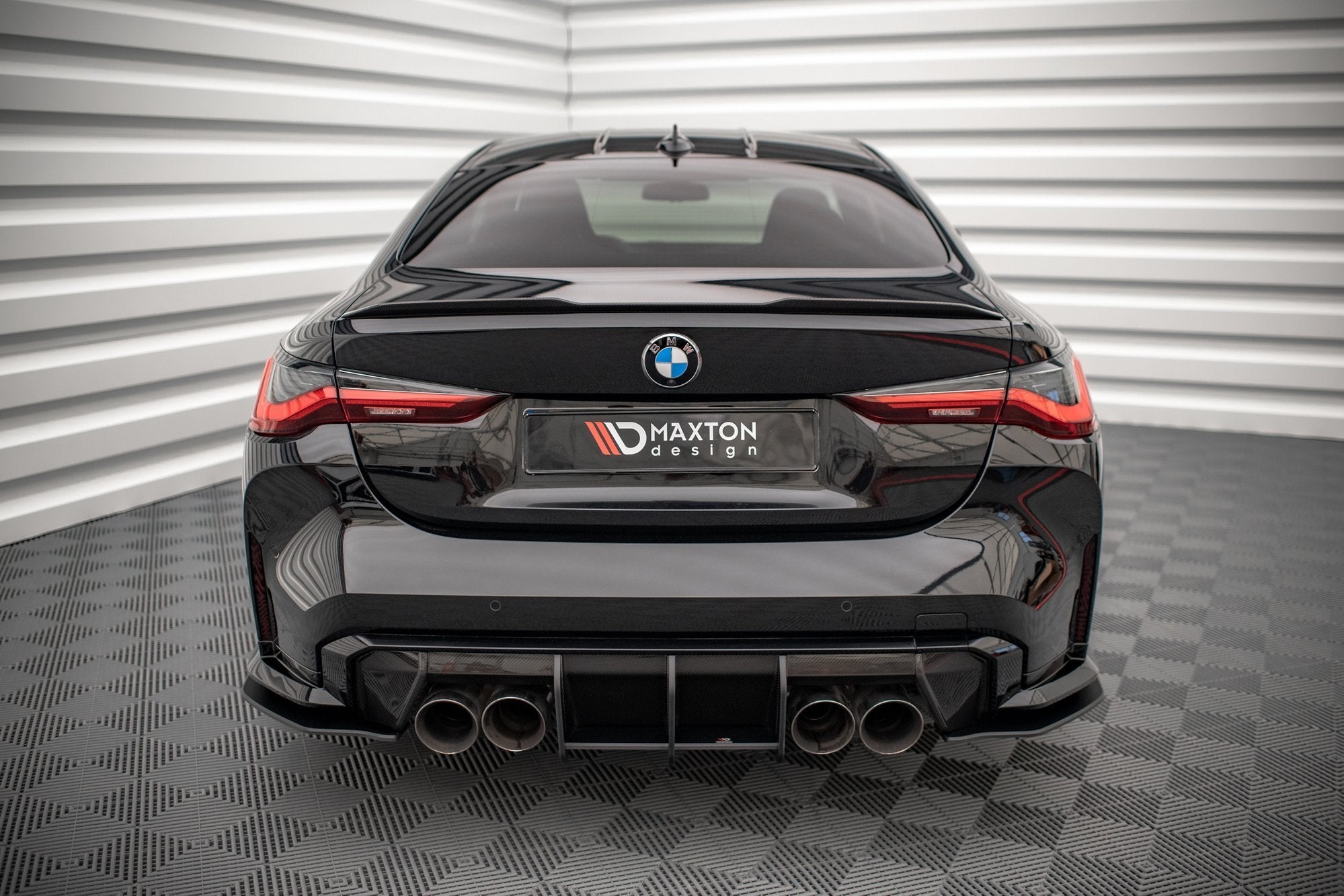 Maxton Design Street Pro Heckschürze passend für BMW M3 Limousine / Touring G80