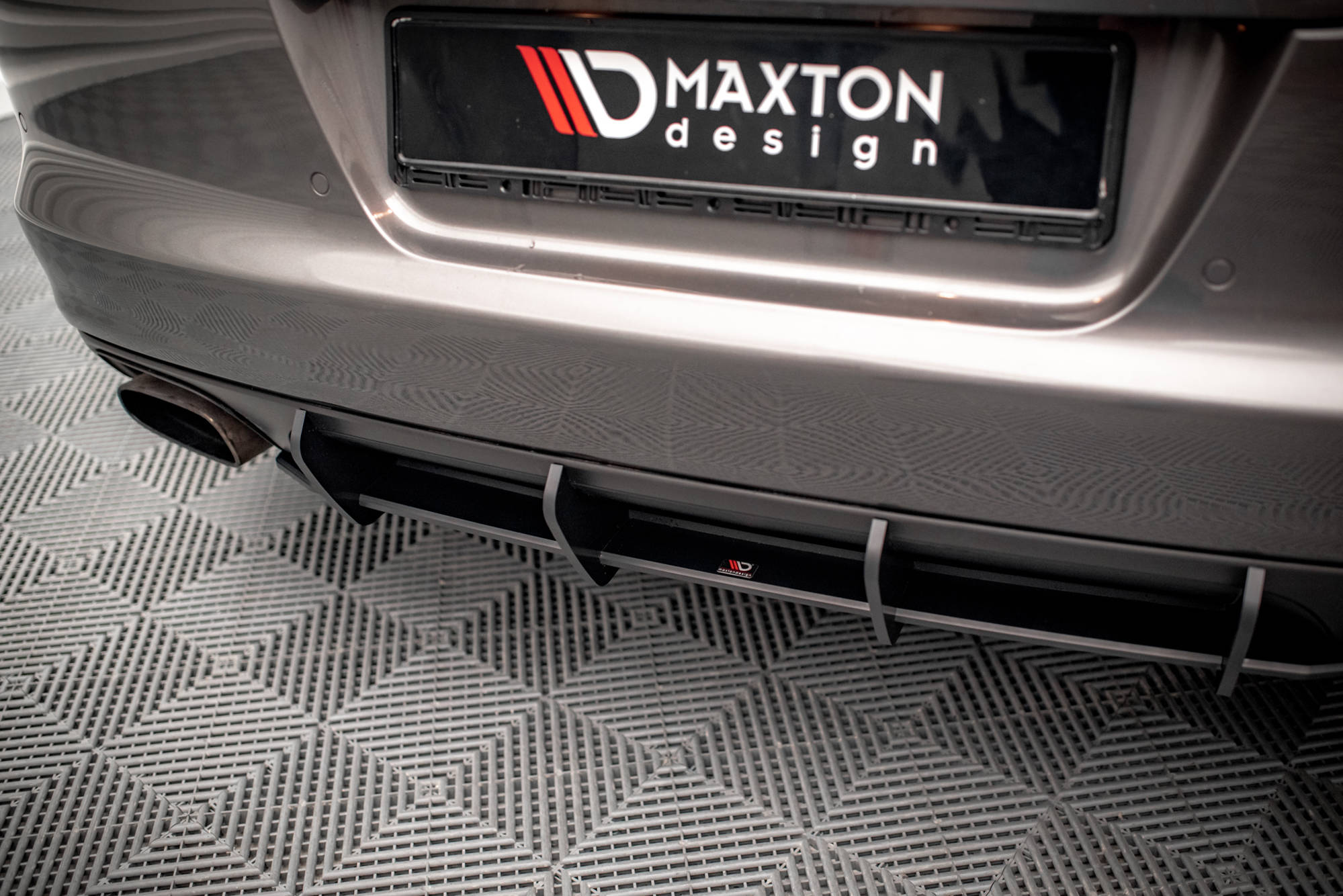 Maxton Design Street Pro Heckschürze passend für Porsche Panamera / Panamera Diesel 970