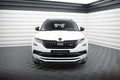 Maxton Design Street+ Spoilerlippe Front Ansatz passend für Skoda Kodiaq Mk1 Sportline/RS schwarz Hochglanz