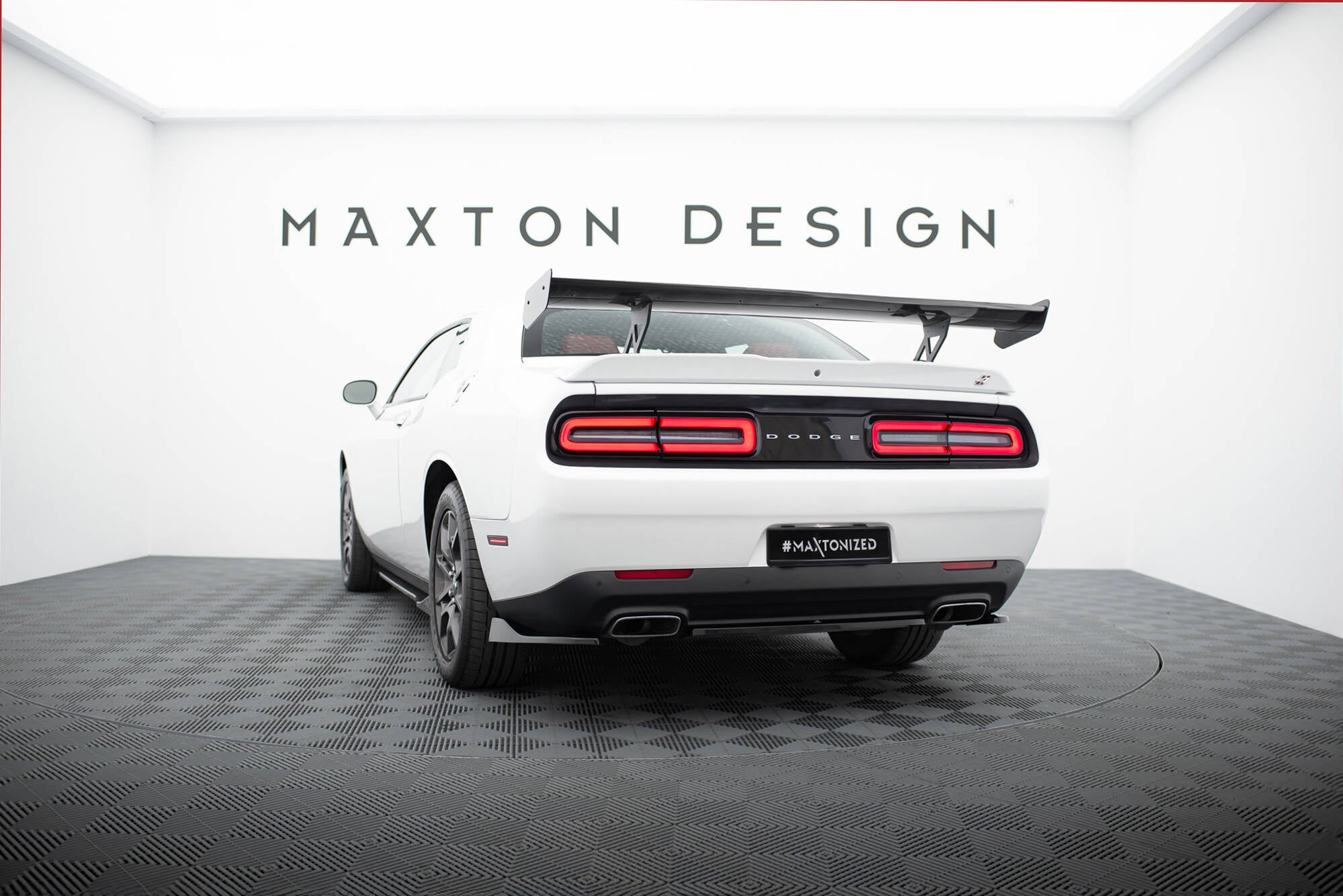 Maxton Design Carbon Spoiler Dodge Challenger Mk3 für Dodge Challenger MK3 Facelift
