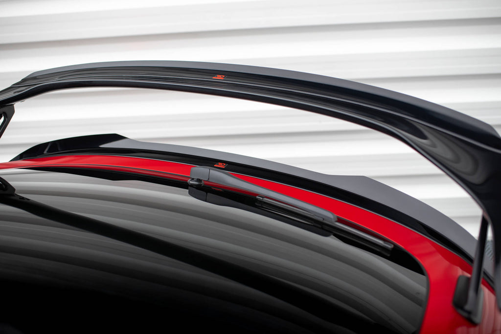 Maxton Design Niedriger Spoiler CAP passend für Honda Civic Type-R Mk 11 schwarz Hochglanz