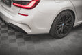 Maxton Design Heck Ansatz Flaps Diffusor V.2 passend für BMW 3er G20 / G21 M-Paket schwarz Hochglanz