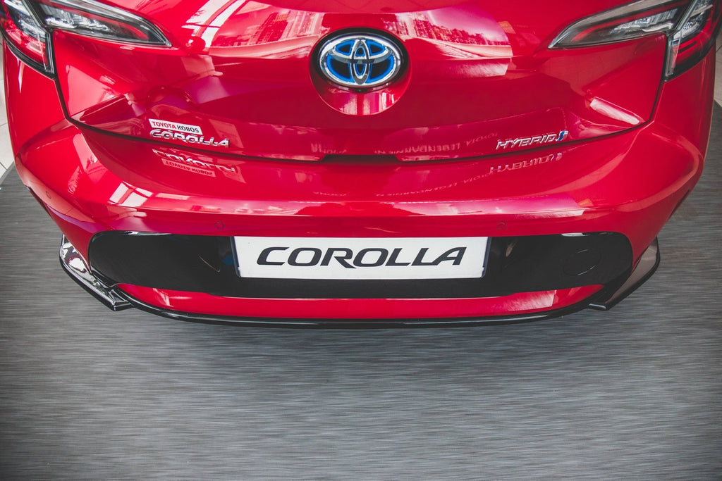 Maxton Design Heckansatz Toyota Corolla XII Hatchback schwarz Hochglanz für Toyota Corolla XII [2019- 2023]