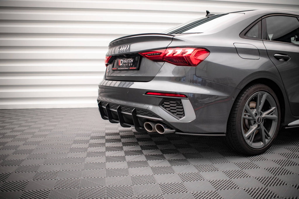 Maxton Design Street Pro Heckschürze passend für Audi S3 Limousine 8Y