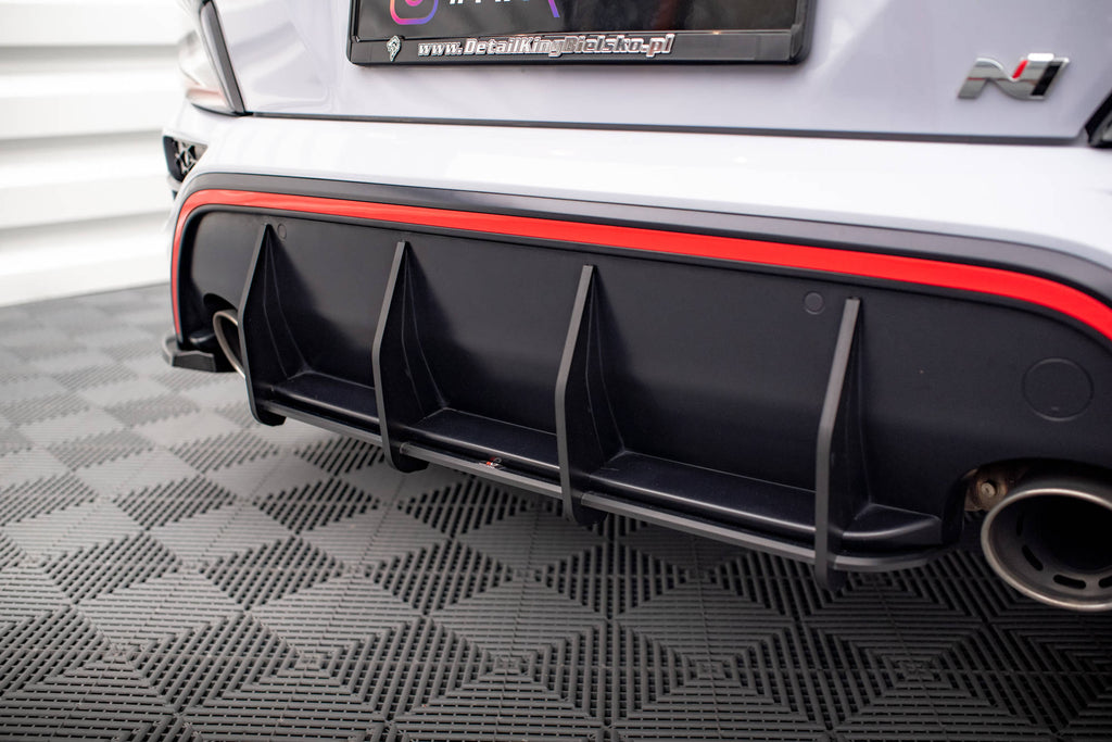 Maxton Design Street Pro Heckschürze passend für Hyundai Kona N Mk1
