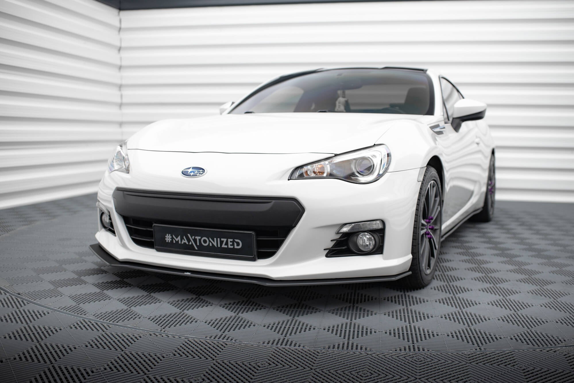 Maxton Design Street Pro Street+ Spoilerlippe Front Ansatz passend für Subaru BRZ Mk1