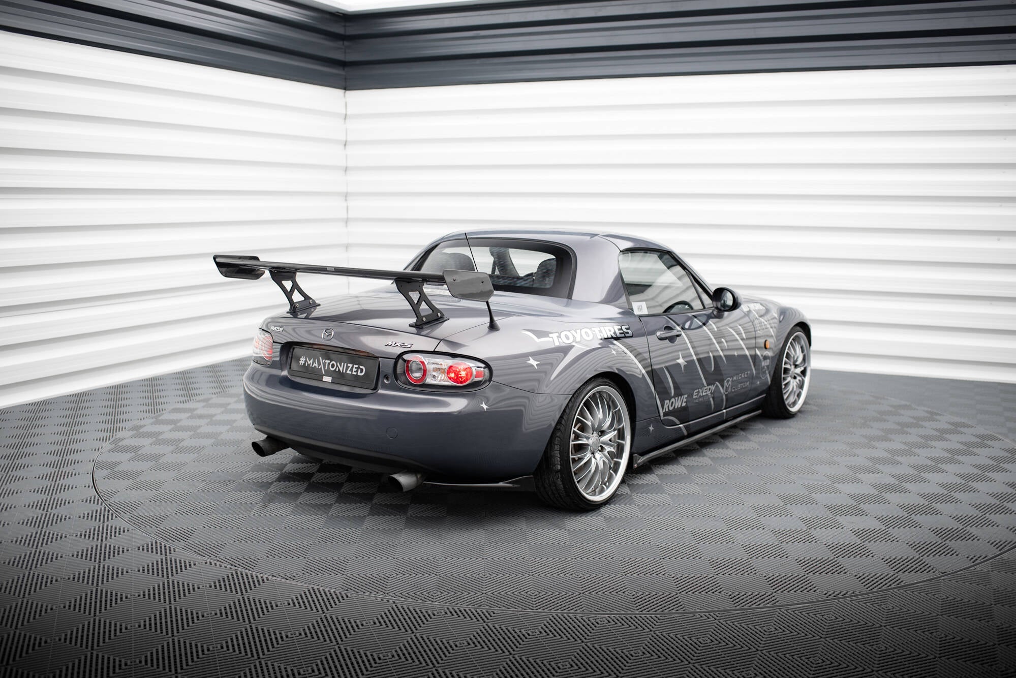 Maxton Design Carbon Spoiler Mazda MX5 Hardtop NC(MK3) für Mazda MX-5 Mk3 (NC)