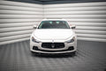 Maxton Design Street+ Spoilerlippe Front Ansatz V.1 passend für Maserati Ghibli Mk3 schwarz Hochglanz