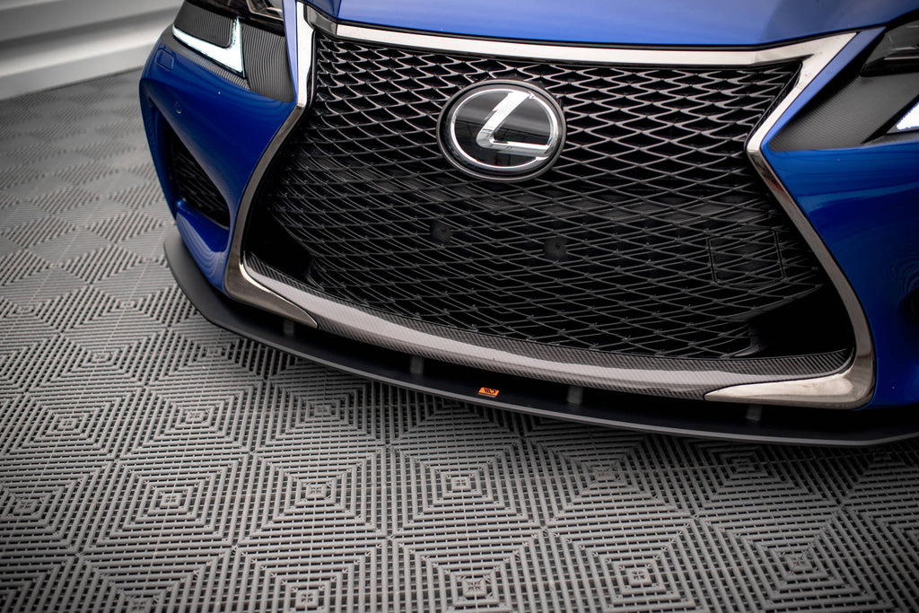 Maxton Design Street Pro Street+ Spoilerlippe Front Ansatz passend für Lexus GS F Mk4 Facelift