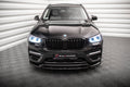 Maxton Design Street+ Spoilerlippe Front Ansatz passend für BMW X3 G01 schwarz Hochglanz