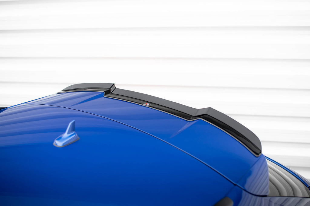 Maxton Design Spoiler CAP V.1 passend für Audi RS6 C7 / C7 Facelift schwarz Hochglanz