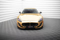 Maxton Design Street+ Spoilerlippe Front Ansatz V.1 passend für Maserati Granturismo Mk1 Facelift schwarz Hochglanz