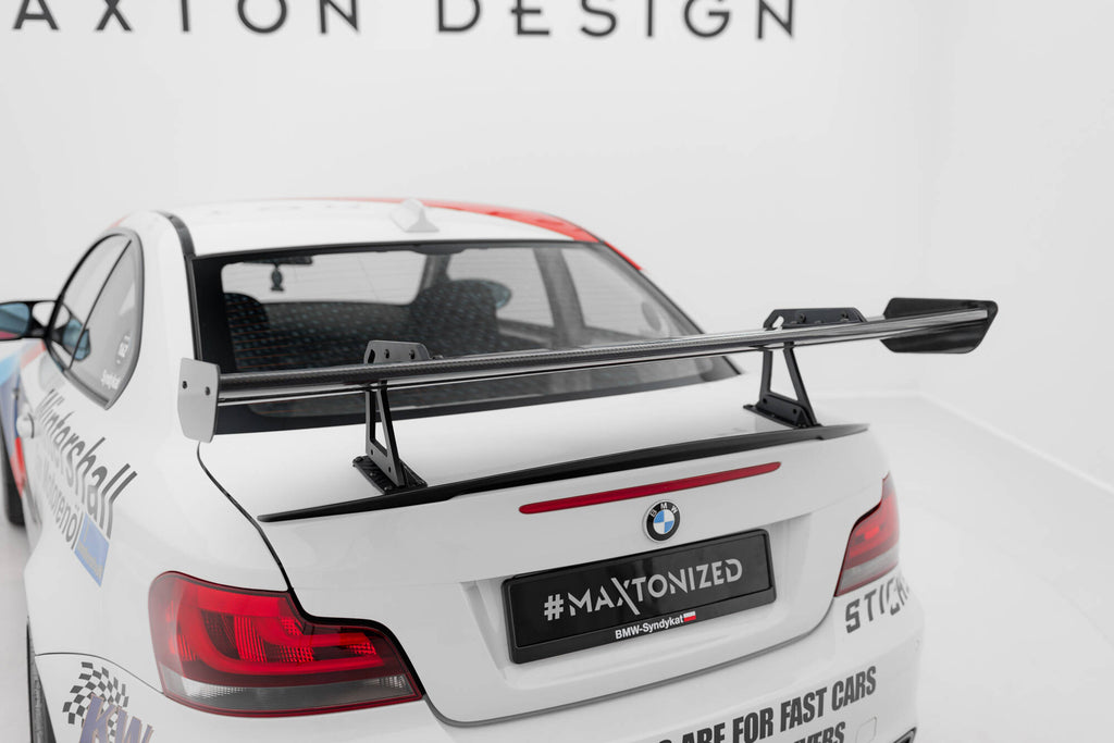 Maxton Design Carbon Spoiler With Upper Swan Mounting BMW 1er M E82 für BMW M1 E82
