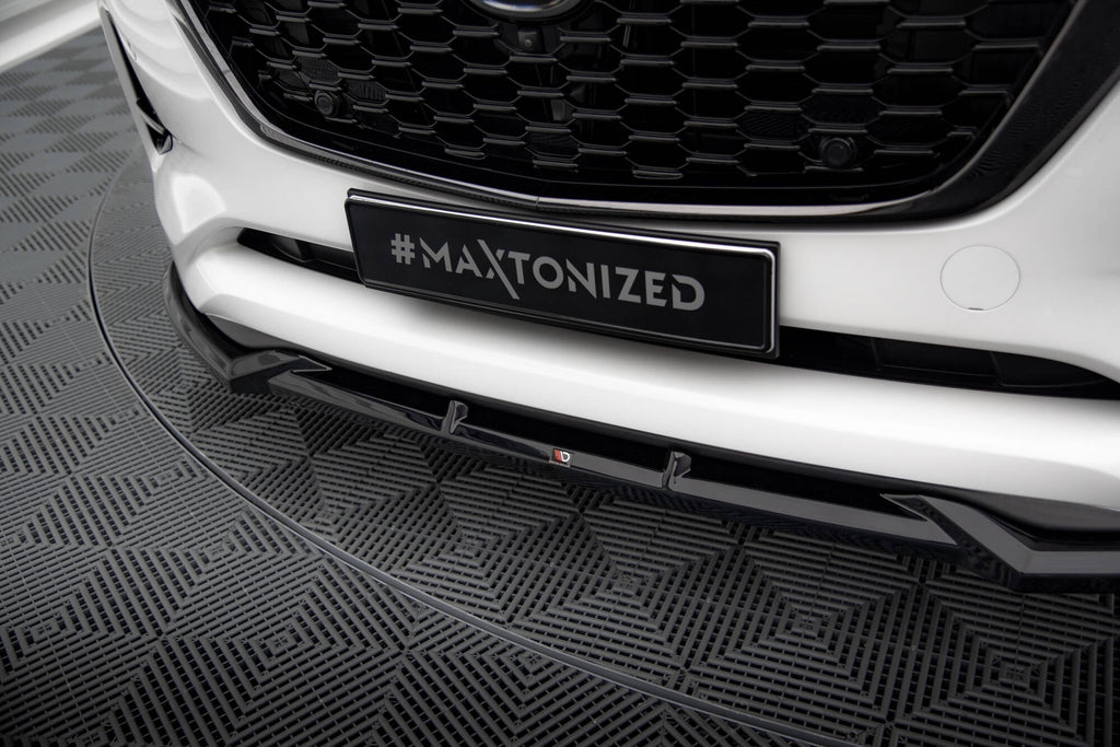 Maxton Design Street+ Spoilerlippe Front Ansatz V.1 passend für Mazda CX-60 Mk1 schwarz Hochglanz