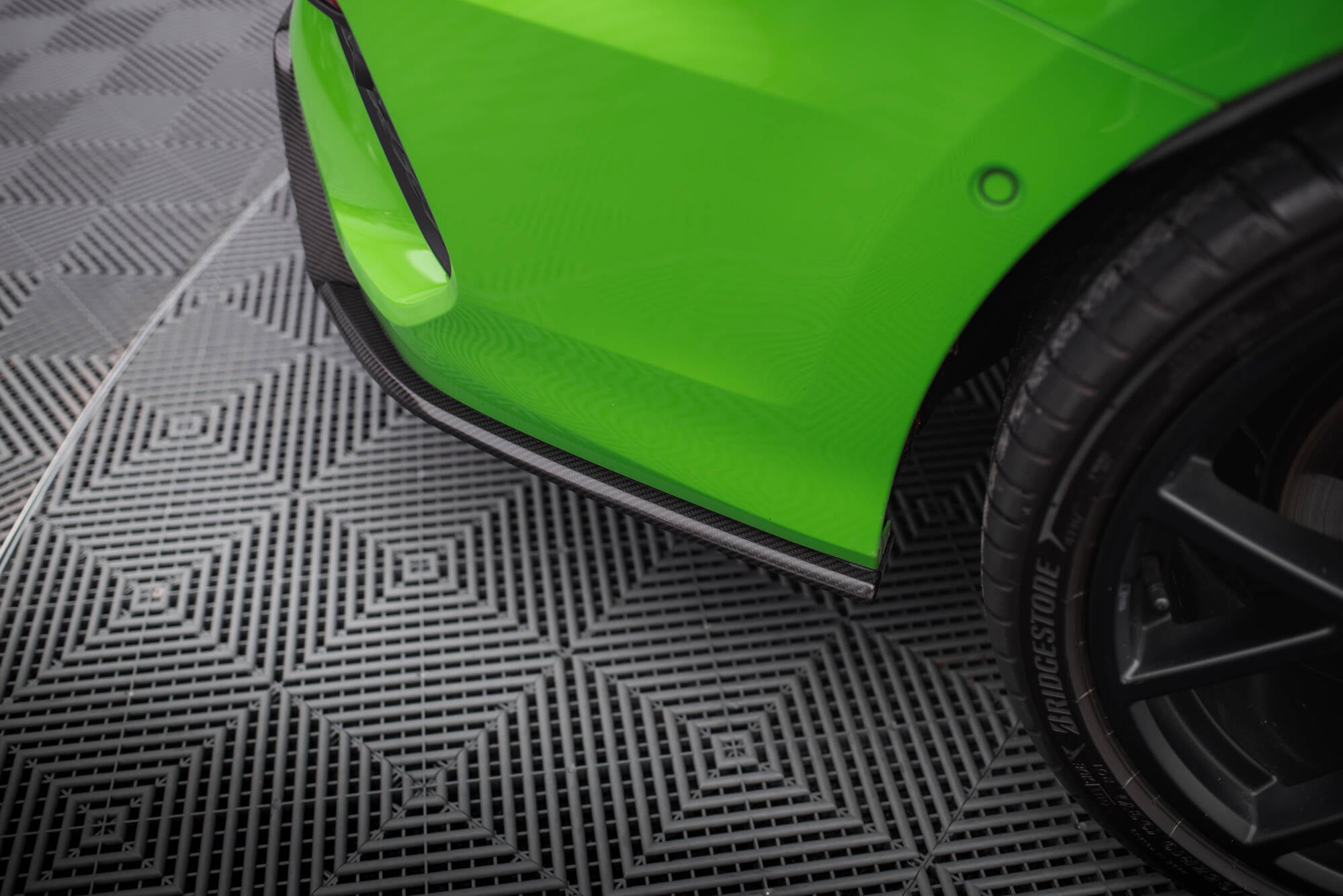 Maxton Design Prepreg Carbon Fiber Heck Ansatz Flaps Diffusor V.2 passend für Audi RS3 Limousine 8Y