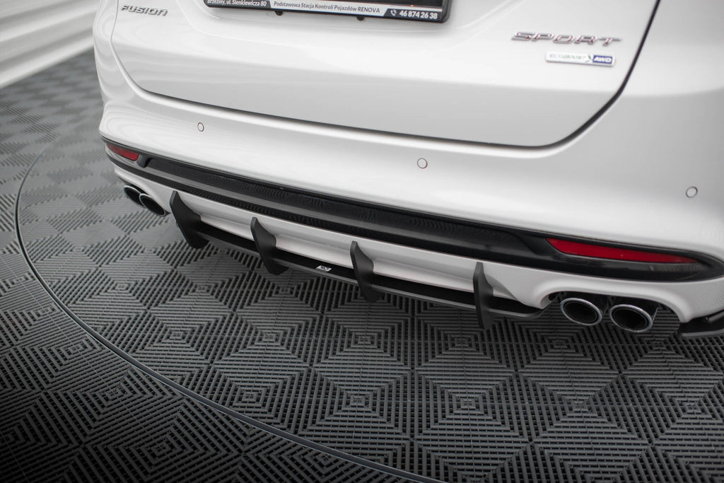 Maxton Design Street Pro Heckschürze passend für Ford Mondeo Sport Mk5 Facelift / Fusion Sport Mk2 Facelift